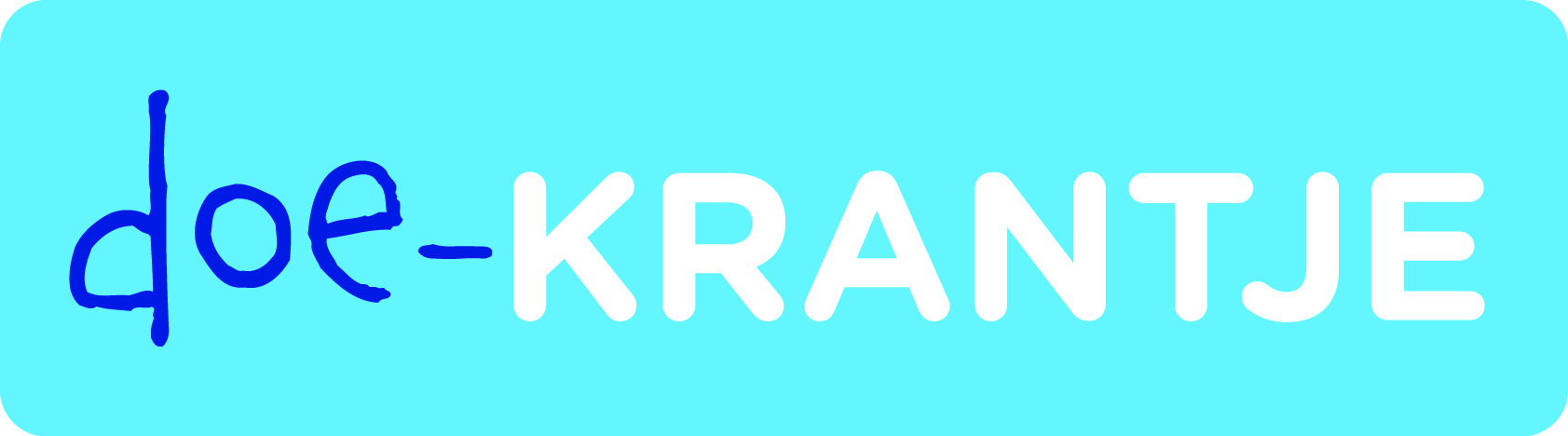 Logo van het Doe-Krantje voor het basisonderwijs