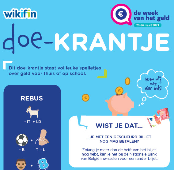 Teaser van Doe-krantje in kleur