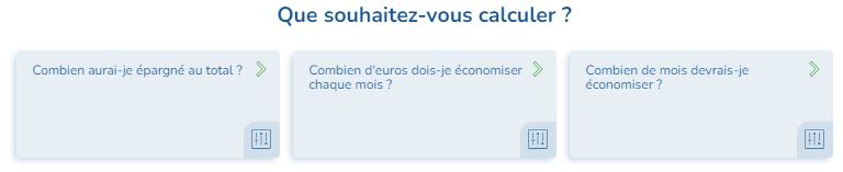 screenshot calculateur d&#039;épargne