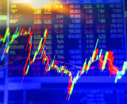Investeringscurve met indicatoren